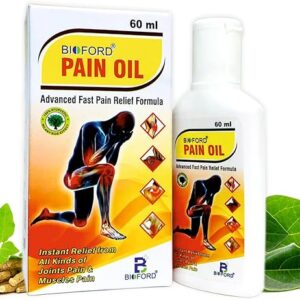 Bioford Pain Oil Fast Relief Herbal Oil for Joint & Muscle Pain 60ML