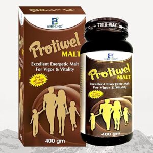 Bioford Protiwel Malt – Herbal Immunity & Wellness Booster for Energy, Digestion & Recovery