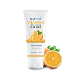 Bioford Vitamin C Face wash Brightening Cleanser for Glowing, Healthy Skin 100 ML