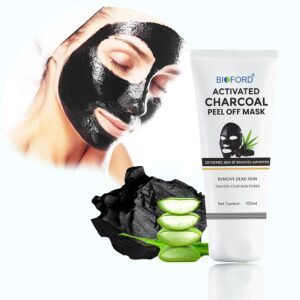 Bioford Charcoal Peel Off Mask – Deep Detox & Oil Control for Clear, Refreshed Skin