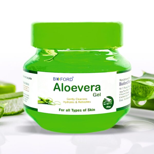 Bioford Aloe Vera Gel – Pure Hydration & Skin Repair for All Skin Types 100 GM