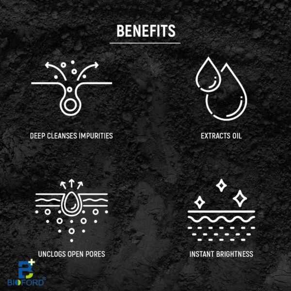 Bioford Charcoal Face Wash | Oil Control | Remove Dirt | Deep Detox for Clear, Refreshed Skin - Image 4