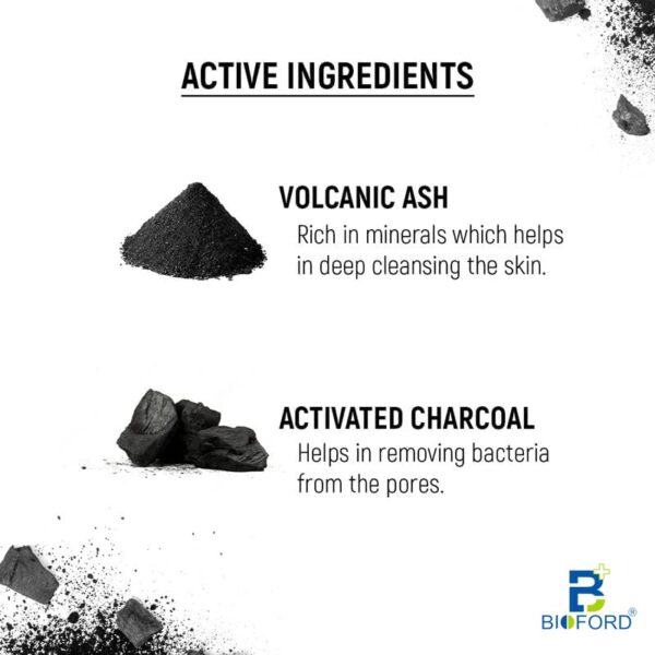 Bioford Charcoal Face Wash | Oil Control | Remove Dirt | Deep Detox for Clear, Refreshed Skin - Image 5