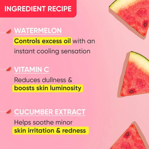 Bioford Watermelon Face Wash – Hydrating Cleanser for Fresh, Radiant Skin, Reduces Acne Marks & Dark Spots 100ml - Image 5