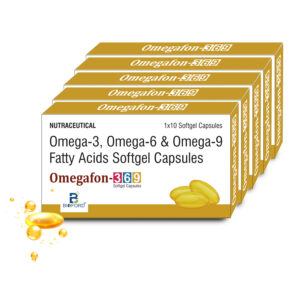 Omegafon 369 TAB, Essential fatty Acid Derived from Lax Seed Oil 500mg
