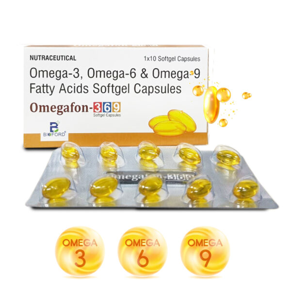 Omegafon 369 TAB, Essential fatty Acid Derived from Lax Seed Oil 500mg - Image 6