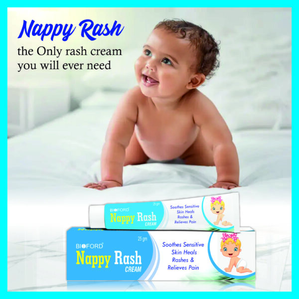 Bioford Nappy Rash Cream Soothing Relief for Baby's (Pack of 1) - Image 3