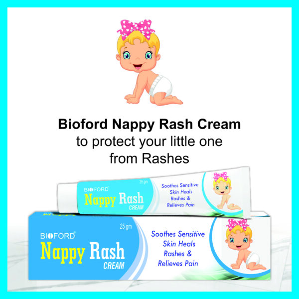 Bioford Nappy Rash Cream Soothing Relief for Baby's (Pack of 1) - Image 4