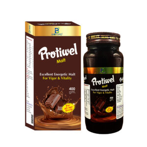 Bioford Protiwel Malt (PET) Ayurvedic Herbal Health Tonic With Ashwagandha and Amla (Pack of 1)