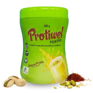 Bioford Kesar Pista Mix 200g | Ayurvedic Proprietary Medicine | Delicious Kesar Pista Flavour | Best for Milk (Pack of 1)