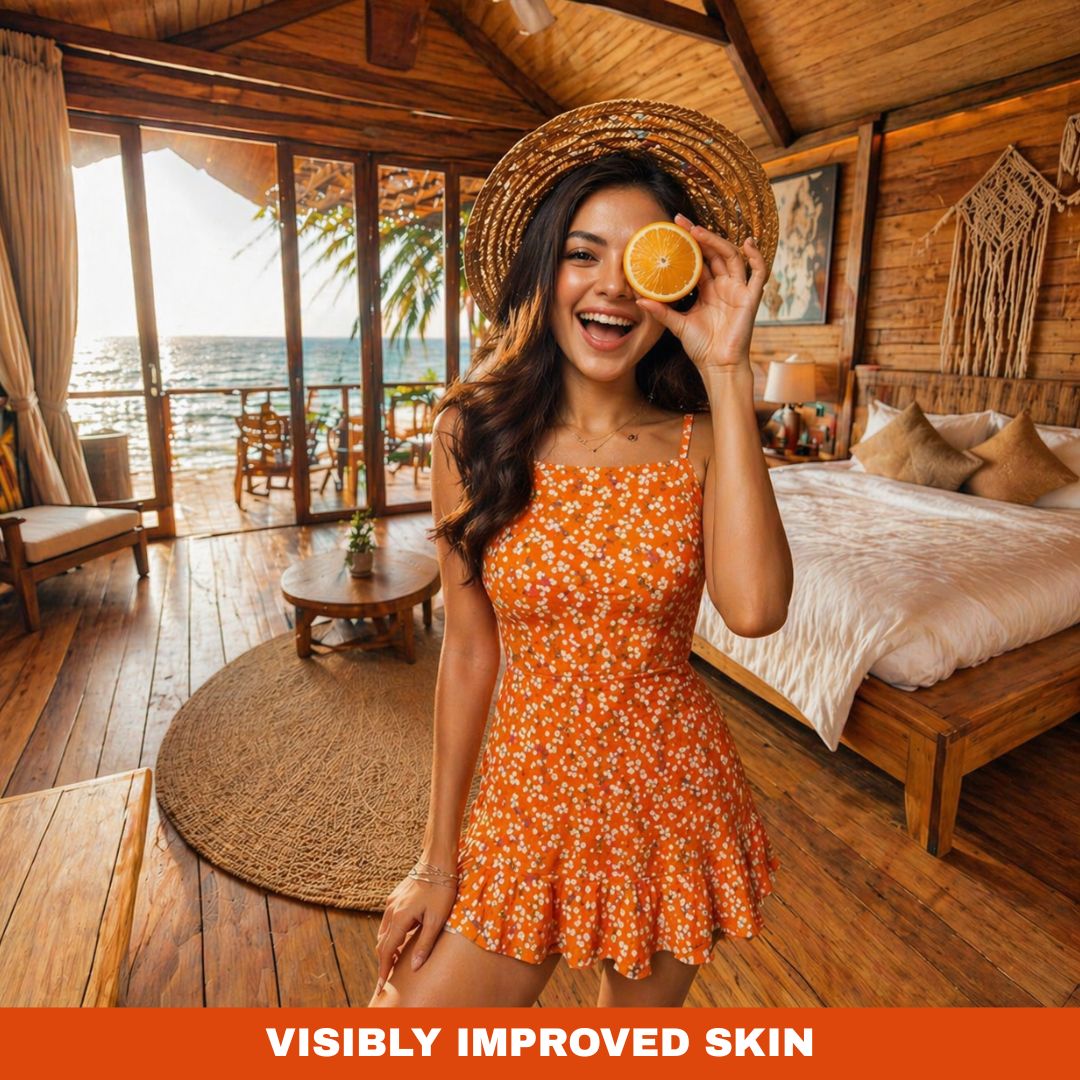 Vitamin C Gummies with Zinc for Daily Immunity Booster & Antioxidant Support Supplement | for Healthy Skin, Hair & Nails, Skincare | Orange Flavour Chewable Gummies, 30 Count Nutraceutical Immune Support - Image 3